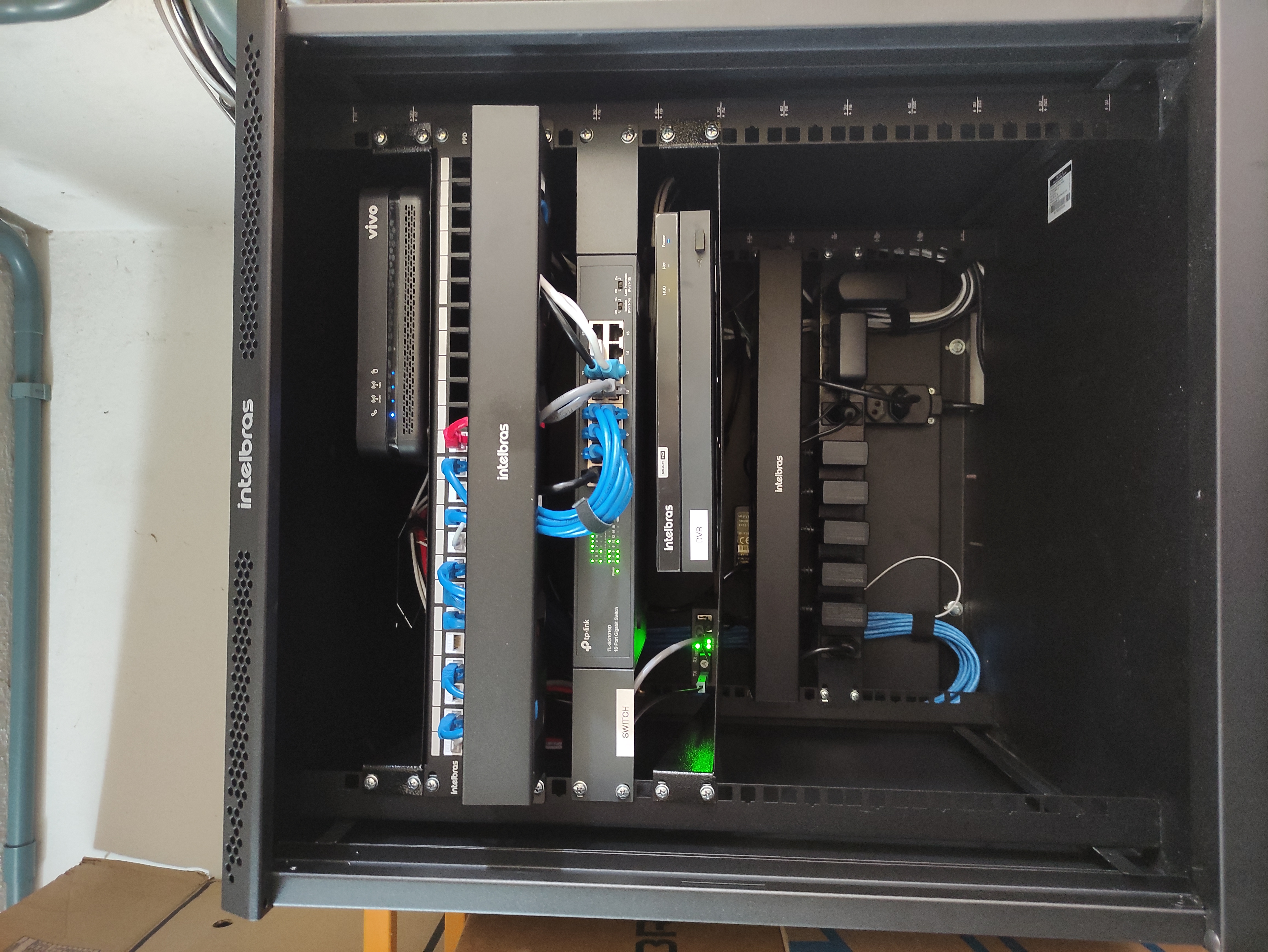 Configuração e certificação de rede local