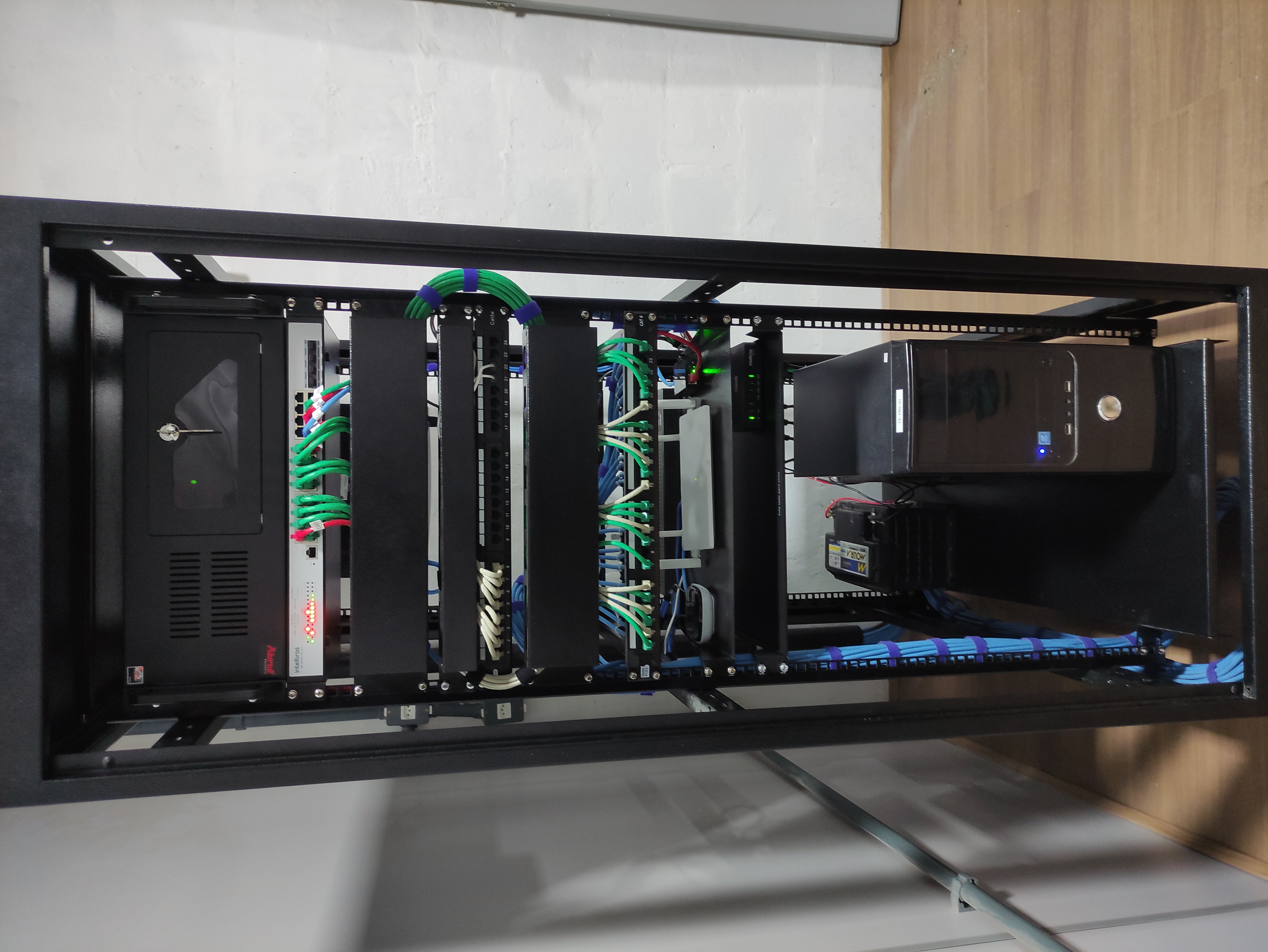 Rede estruturada em data center